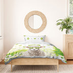 New Zealand Funny Woolly Kiwi Sheep Bedding Set