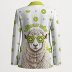 New Zealand Funny Woolly Kiwi Sheep Blazer