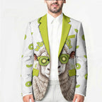 New Zealand Funny Woolly Kiwi Sheep Blazer