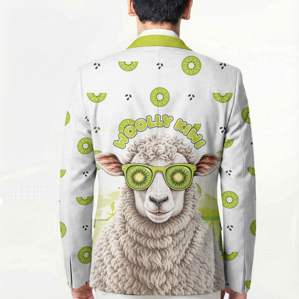 New Zealand Funny Woolly Kiwi Sheep Blazer