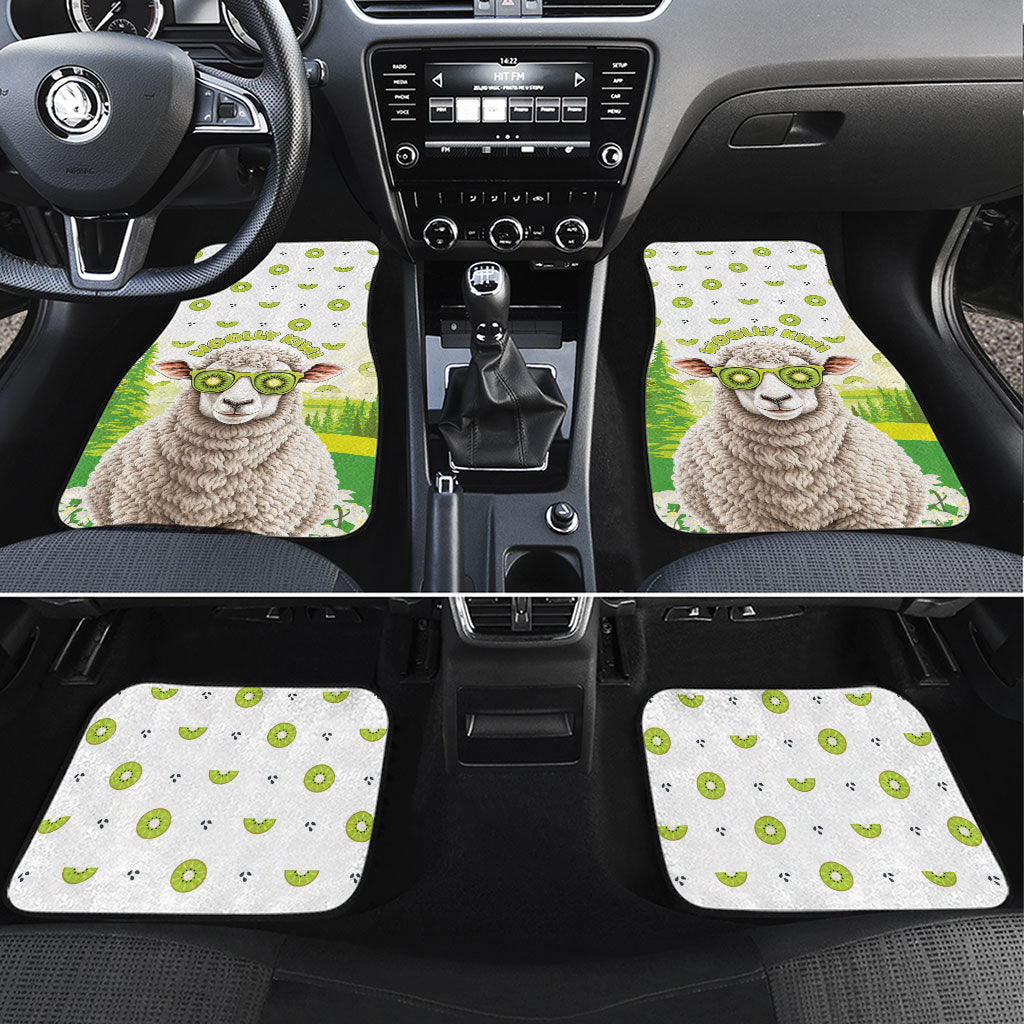 New Zealand Funny Woolly Kiwi Sheep Car Mats