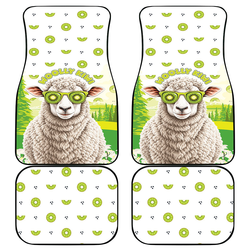 New Zealand Funny Woolly Kiwi Sheep Car Mats