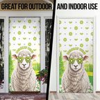 New Zealand Funny Woolly Kiwi Sheep Door Cover