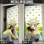New Zealand Funny Woolly Kiwi Sheep Door Cover