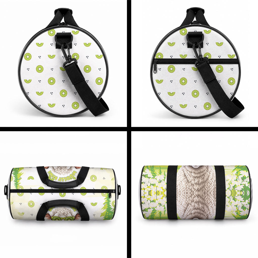 New Zealand Funny Woolly Kiwi Sheep Duffle Bag