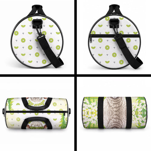 New Zealand Funny Woolly Kiwi Sheep Duffle Bag