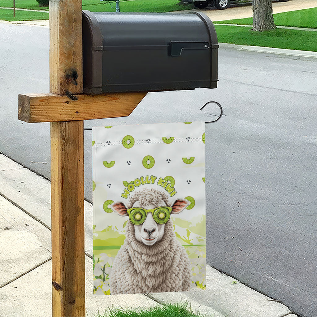 New Zealand Funny Woolly Kiwi Sheep Garden Flag