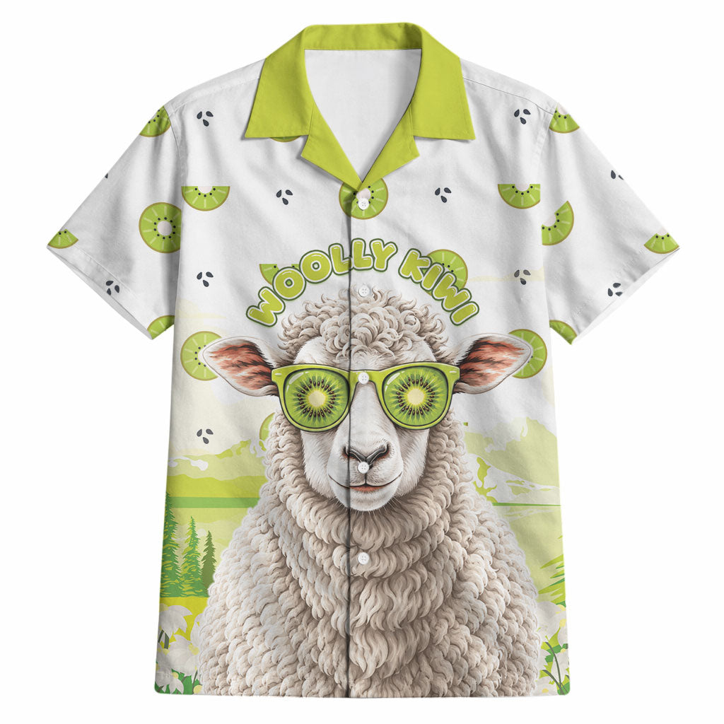 New Zealand Funny Woolly Kiwi Sheep Hawaiian Shirt