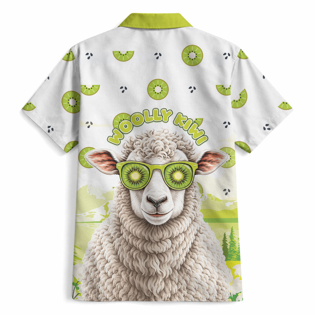 New Zealand Funny Woolly Kiwi Sheep Hawaiian Shirt