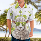 New Zealand Funny Woolly Kiwi Sheep Hawaiian Shirt
