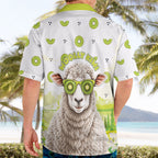 New Zealand Funny Woolly Kiwi Sheep Hawaiian Shirt