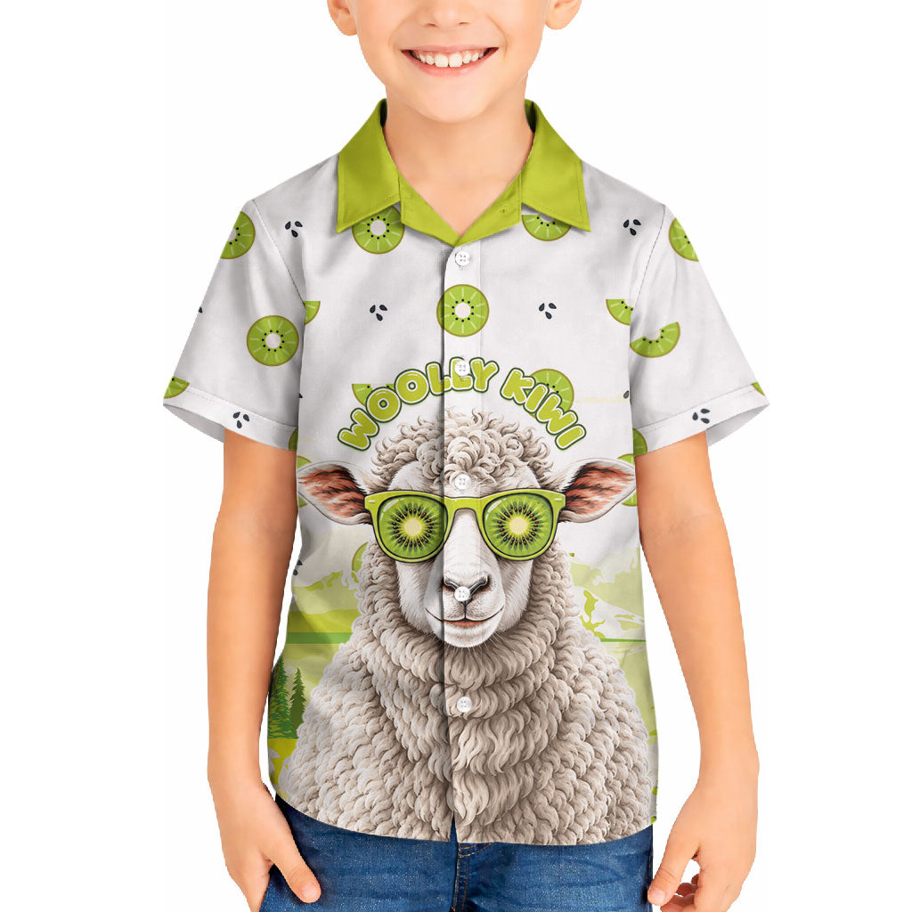New Zealand Funny Woolly Kiwi Sheep Hawaiian Shirt