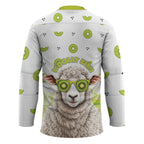 New Zealand Funny Woolly Kiwi Sheep Hockey Jersey