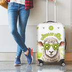 New Zealand Funny Woolly Kiwi Sheep Luggage Cover