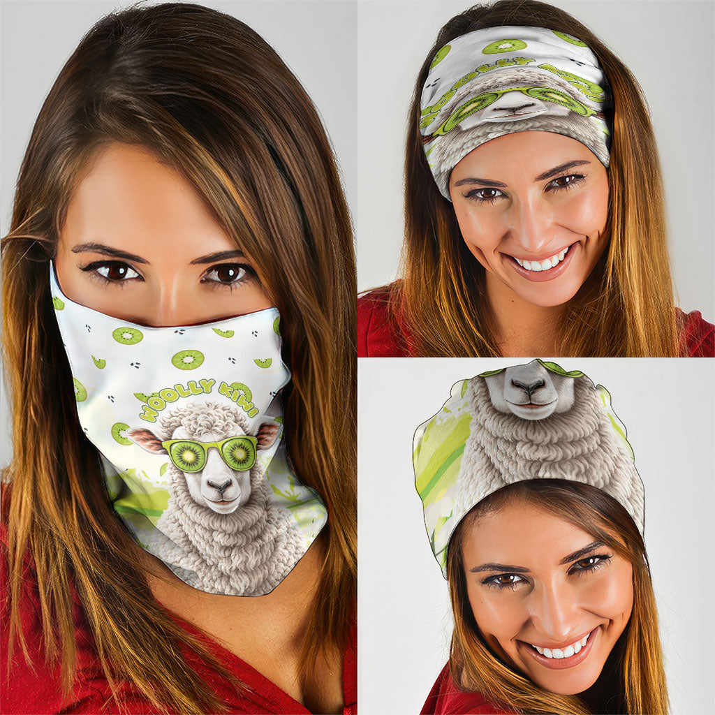 New Zealand Funny Woolly Kiwi Sheep Neck Gaiter