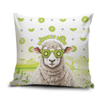 New Zealand Funny Woolly Kiwi Sheep Pillow Cover