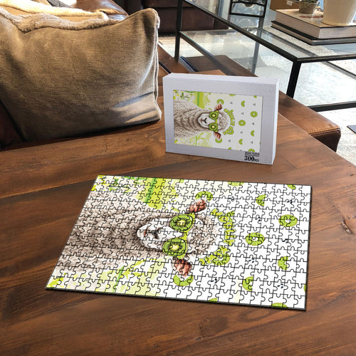 New Zealand Funny Woolly Kiwi Sheep Puzzle