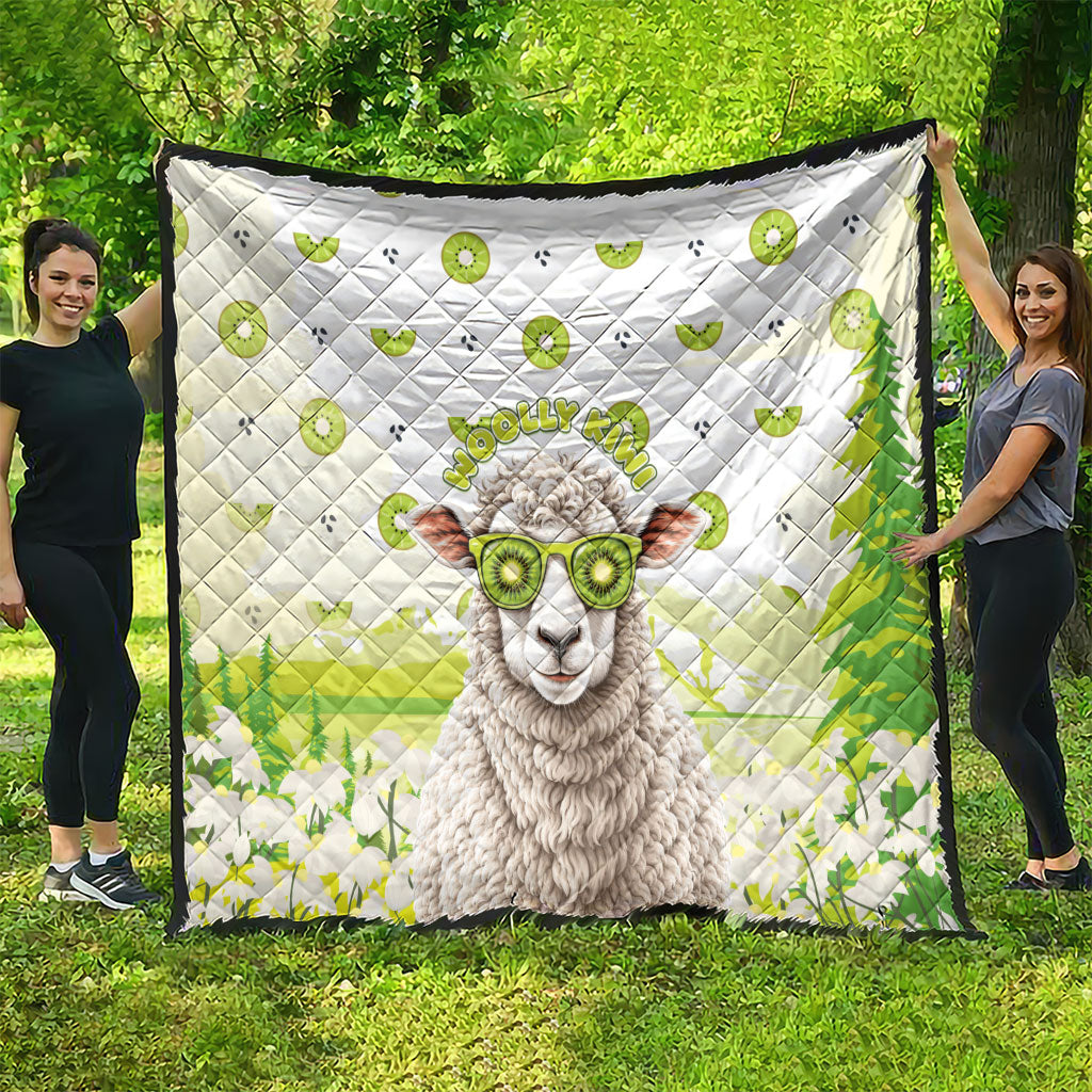 New Zealand Funny Woolly Kiwi Sheep Quilt
