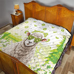 New Zealand Funny Woolly Kiwi Sheep Quilt