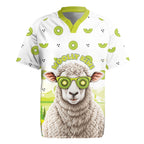 New Zealand Funny Woolly Kiwi Sheep Rugby Jersey