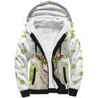 New Zealand Funny Woolly Kiwi Sheep Sherpa Hoodie