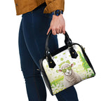 New Zealand Funny Woolly Kiwi Sheep Shoulder Handbag