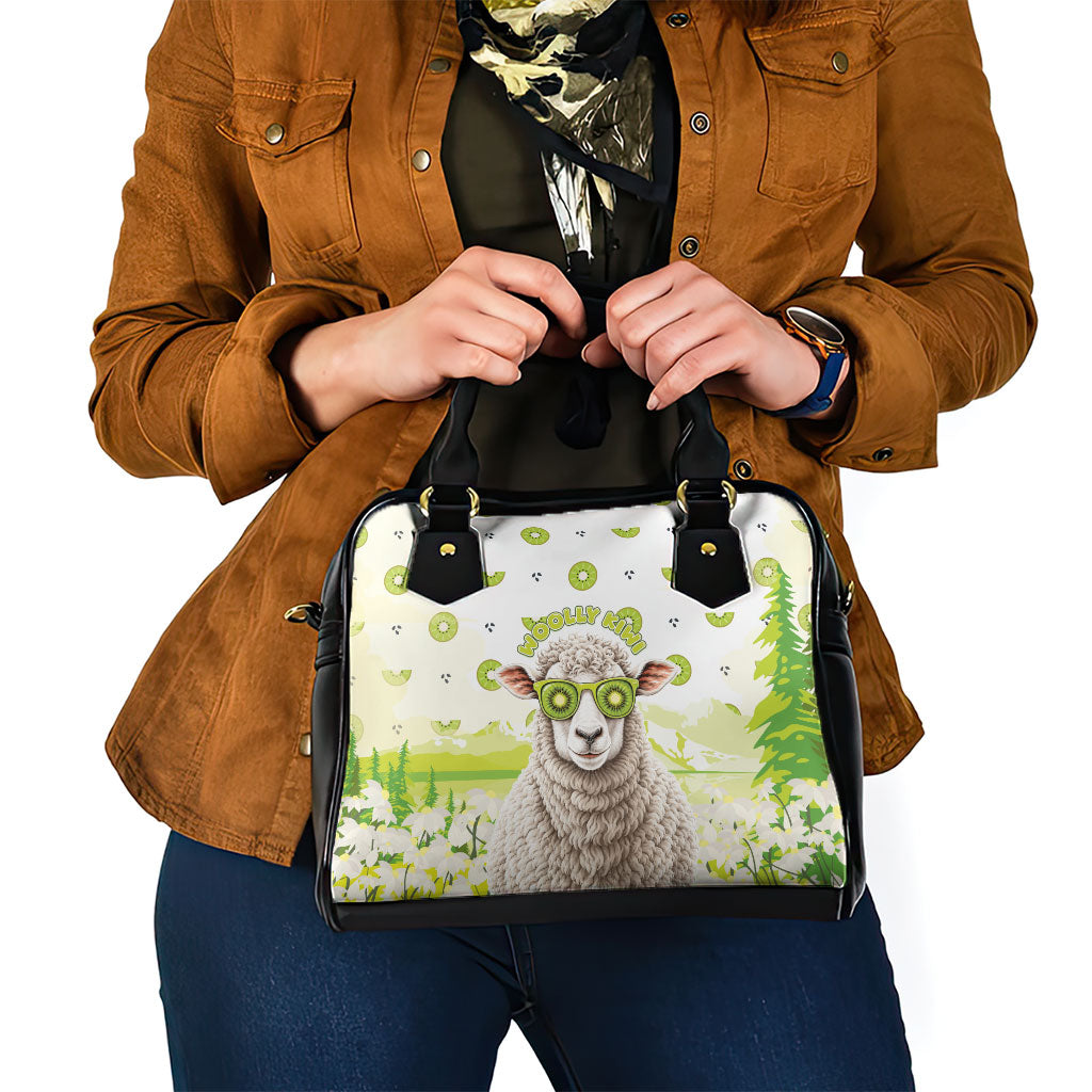 New Zealand Funny Woolly Kiwi Sheep Shoulder Handbag