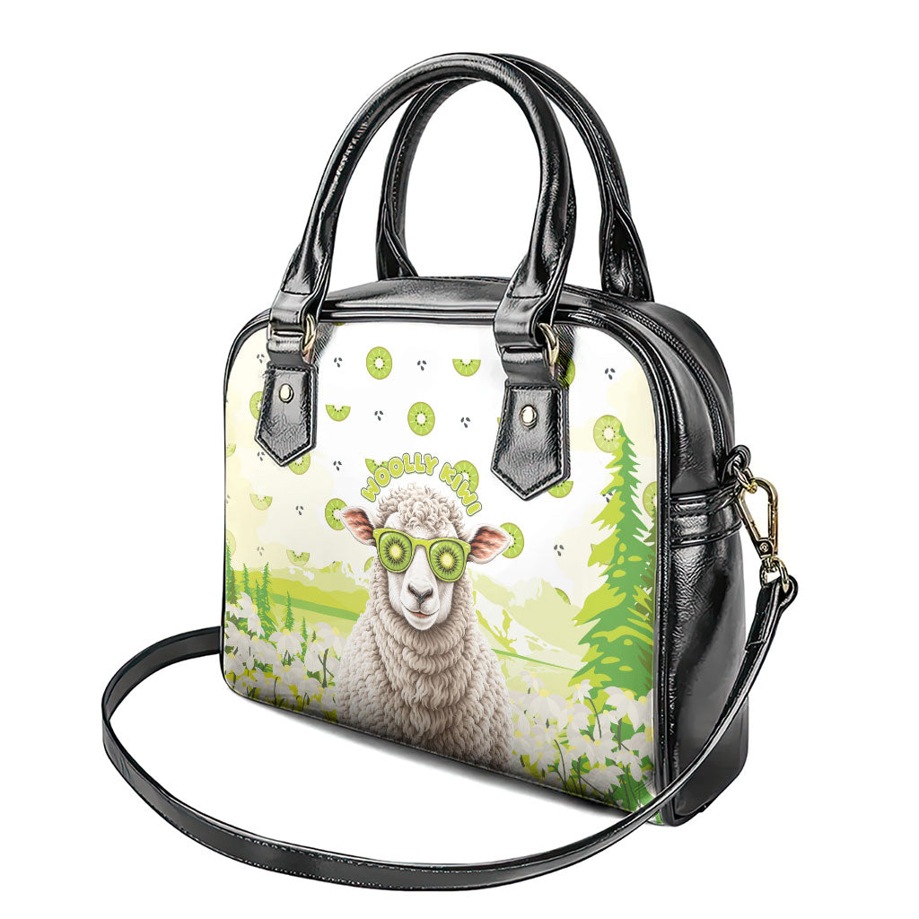 New Zealand Funny Woolly Kiwi Sheep Shoulder Handbag