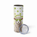 New Zealand Funny Woolly Kiwi Sheep Skinny Tumbler