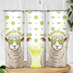 New Zealand Funny Woolly Kiwi Sheep Skinny Tumbler