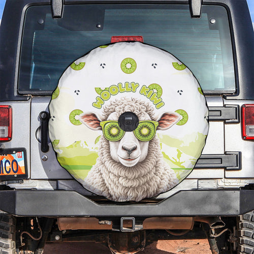 New Zealand Funny Woolly Kiwi Sheep Spare Tire Cover