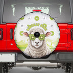 New Zealand Funny Woolly Kiwi Sheep Spare Tire Cover
