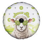 New Zealand Funny Woolly Kiwi Sheep Spare Tire Cover