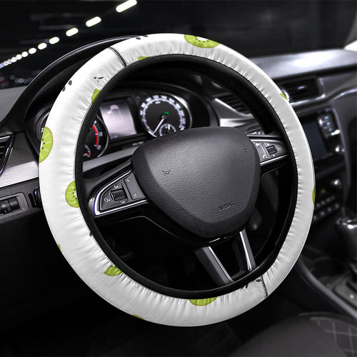 New Zealand Funny Woolly Kiwi Sheep Steering Wheel Cover
