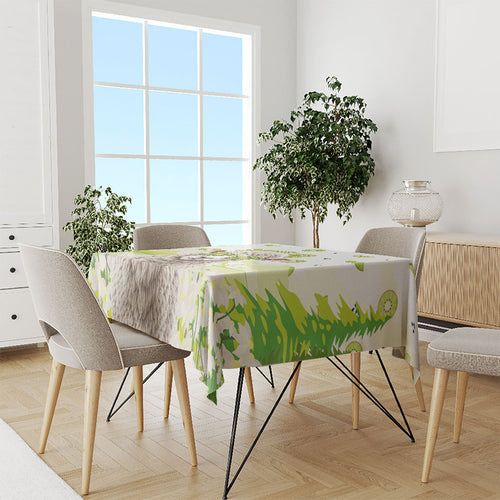 New Zealand Funny Woolly Kiwi Sheep Tablecloth
