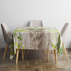 New Zealand Funny Woolly Kiwi Sheep Tablecloth