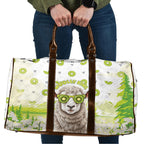 New Zealand Funny Woolly Kiwi Sheep Travel Bag