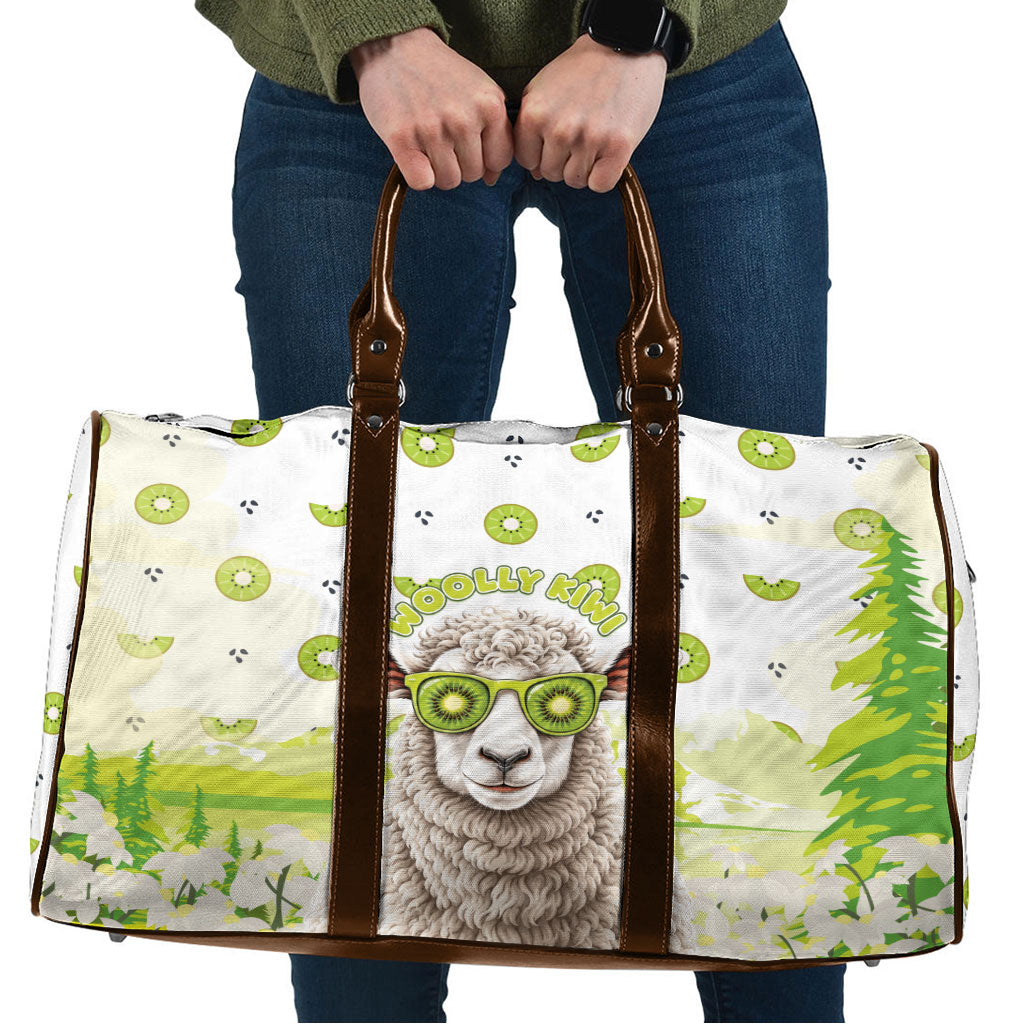 New Zealand Funny Woolly Kiwi Sheep Travel Bag