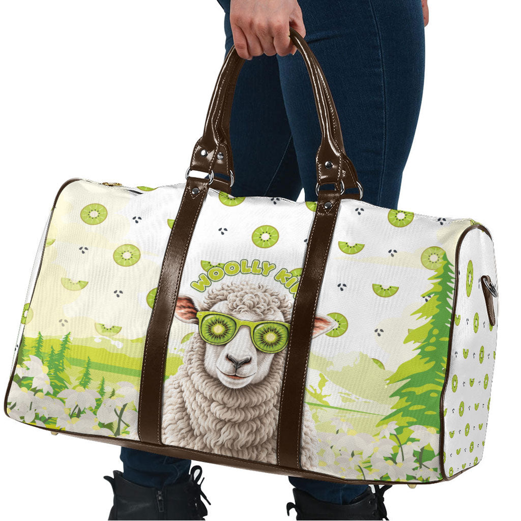 New Zealand Funny Woolly Kiwi Sheep Travel Bag