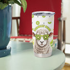 New Zealand Funny Woolly Kiwi Sheep Tumbler Cup