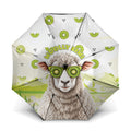 New Zealand Funny Woolly Kiwi Sheep Umbrella