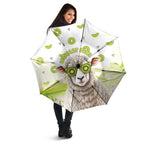 New Zealand Funny Woolly Kiwi Sheep Umbrella