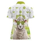 New Zealand Funny Woolly Kiwi Sheep Women Polo Shirt