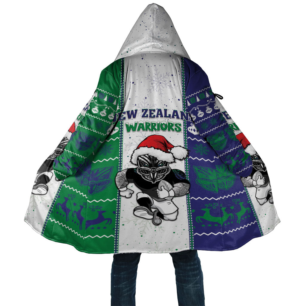 New Zealand Warriors Rugby Christmas Cloak Santa Maori Mascot