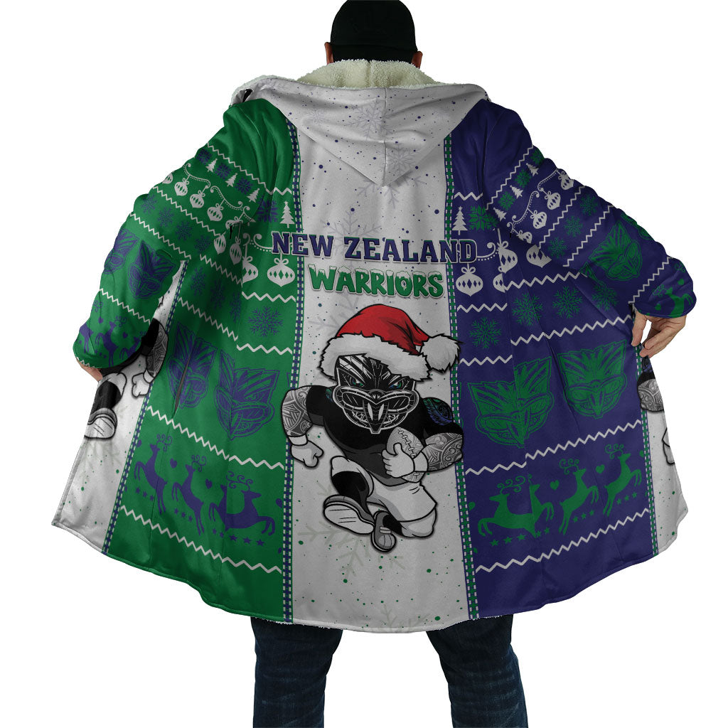 New Zealand Warriors Rugby Christmas Cloak Santa Maori Mascot