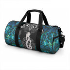 New Zealand Aotearoa Duffle Bag Maori Taniwha Paua Shell