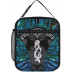 New Zealand Aotearoa Lunch Bag Maori Taniwha Paua Shell