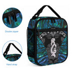 New Zealand Aotearoa Lunch Bag Maori Taniwha Paua Shell