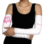 Personalised New Zealand Aotearoa Arm Sleeves Nurse Tribal Pink Version