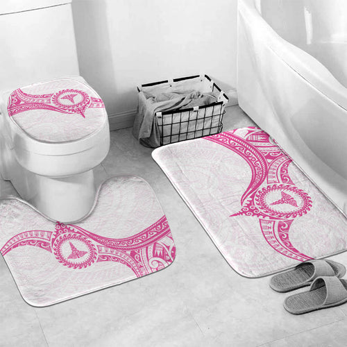 New Zealand Aotearoa Bathroom Set Nurse Tribal Pink Version